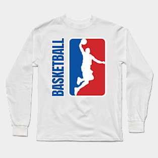 Basketball player in the jump. Long Sleeve T-Shirt